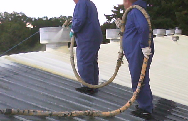 foam coating for roofs | Winnipeg commercial spray foam